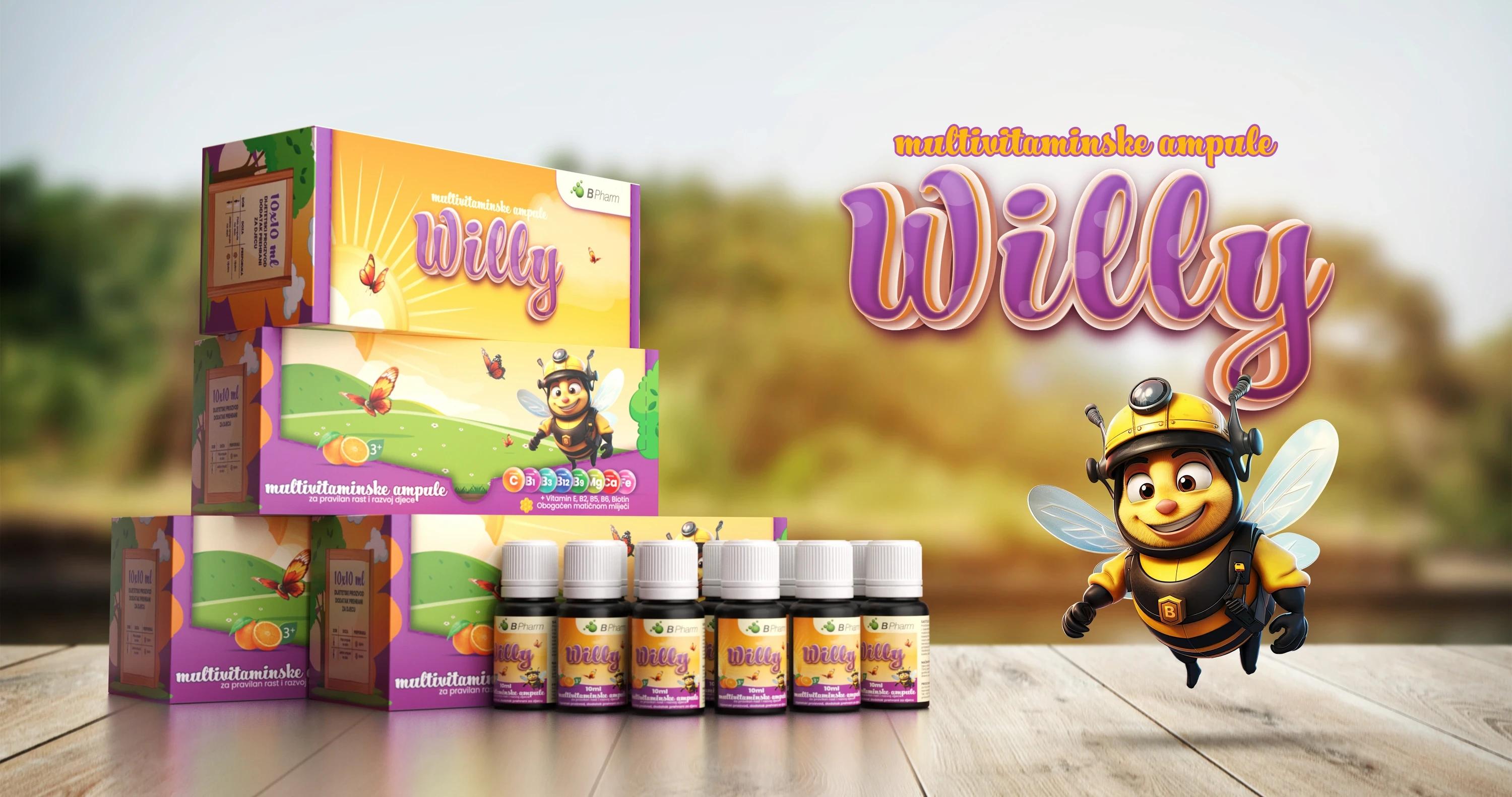 Willy multivitaminske ampule