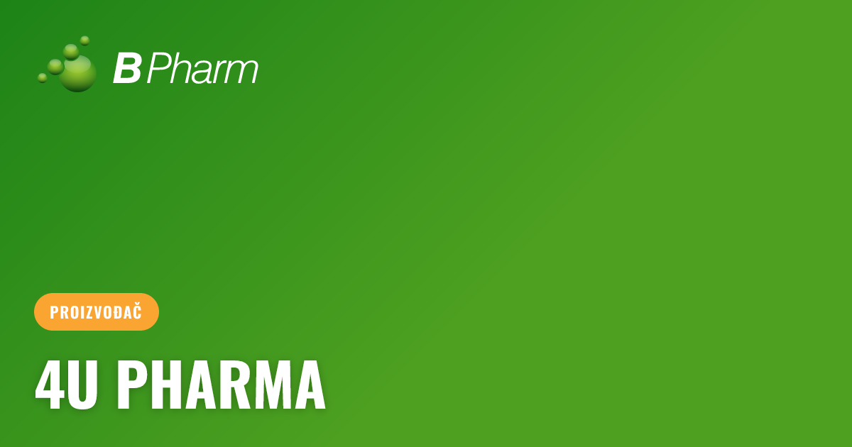 4U PHARMA - B Pharm Shop